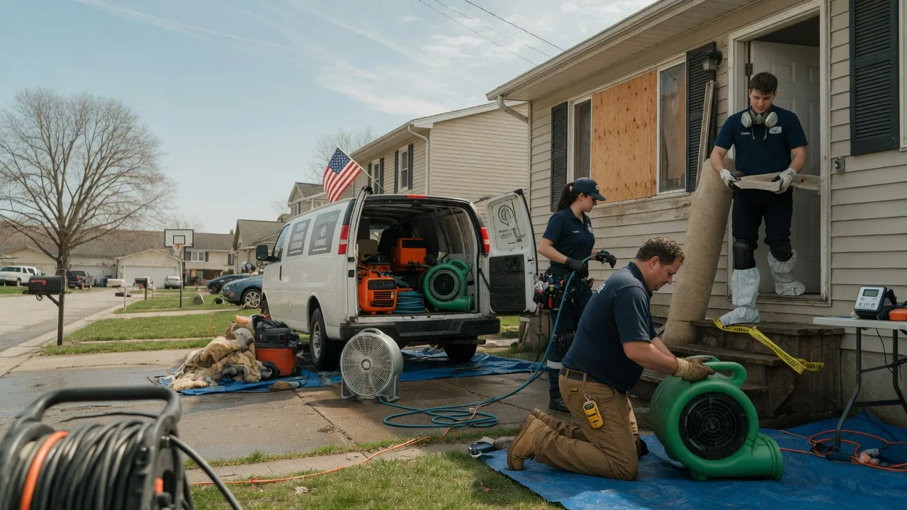 Water Damage Restoration in Hawk Run, PA near me